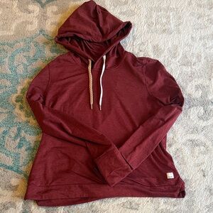 Women's Maroon Vuori Halo Hooded Pullover